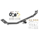 Trailer Hitch For 13-19 Nissan Sentra S SL SV Excluding SR, SR Turbo and Nismo 20-23 S w/ Wiring Harness Kit