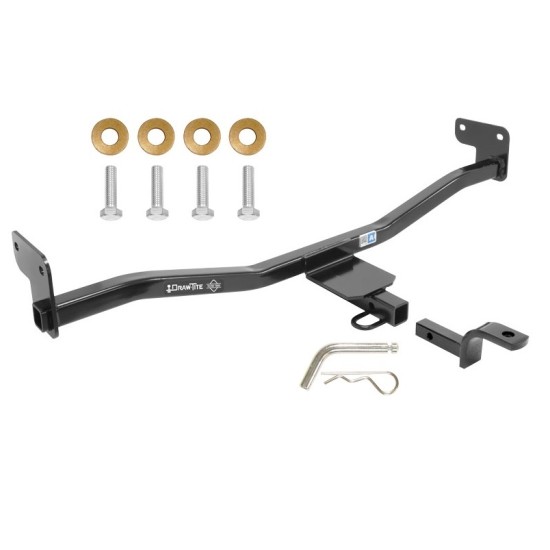 Trailer Tow Hitch For 14-19 Kia Soul Except EV 1-1/4" Receiver w/ Draw Bar Kit