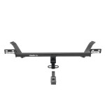 Trailer Tow Hitch For 15-22 Volkswagen Golf Except Sportwagen Deluxe Package Wiring 2" and 1-7/8" Ball and Lock