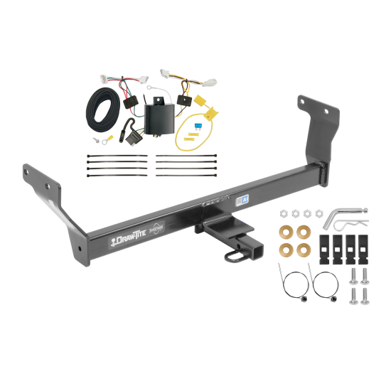 Trailer Tow Hitch For 14-24 Infiniti Q50 w/ Wiring Harness Kit