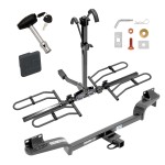 Trailer Tow Hitch For 16-21 Mazda CX-3 Platform Style 2 Bike Rack w/ Hitch Lock and Cover