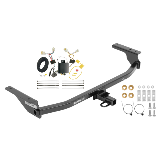 Trailer Tow Hitch For 17-20 Hyundai Elantra Except Limited & Sport Models w/ Wiring Harness Kit