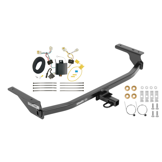 Trailer Tow Hitch For 17-20 Hyundai Elantra Limited Models Except Sport w/ Wiring Harness Kit