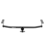 Trailer Tow Hitch For 17-20 Hyundai Elantra 4 Dr. Platform Style 2 Bike Rack w/ Hitch Lock and Cover