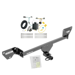 Trailer Tow Hitch For 16-19 Chevy Cruze (New Body Style, Sedan ONLY) w/ Wiring Harness Kit