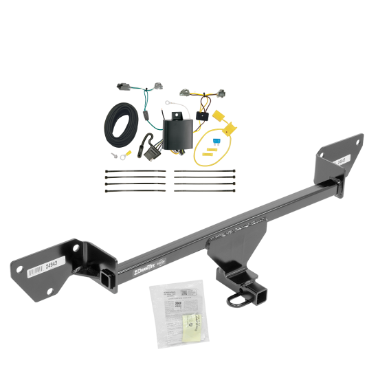 Trailer Tow Hitch For 16-19 Chevy Cruze (New Body Style, Sedan ONLY) w/ Wiring Harness Kit