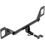 Trailer Tow Hitch For 2016 Honda Civic Coupe Except w/Center Exhaust Deluxe Package Wiring 2" and 1-7/8" Ball and Lock