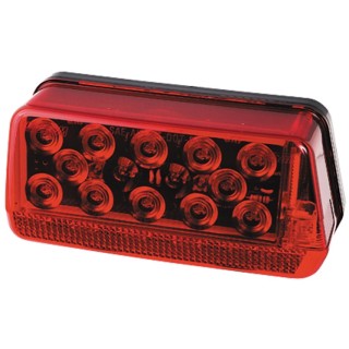 Wesbar 7-Function Trailer Taillight, Right/Curbside, LED Over 80" Wrap-Around