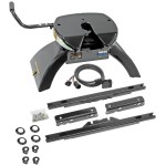 Reese Elite Rails 26.5K 5th Wheel Hitch for 11-16 Ford F250 F350 F450 with 7-Way Wiring Installation Kit Under-Bed for Fifth Wheel Trailer Hitch