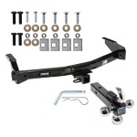 Reese Trailer Tow Hitch Receiver For 94-98 Dodge Van B Series 99-03 Ram Van 1500 2500 3500 w/Tri-Ball Triple Ball 1-7/8" 2" 2-5/16"