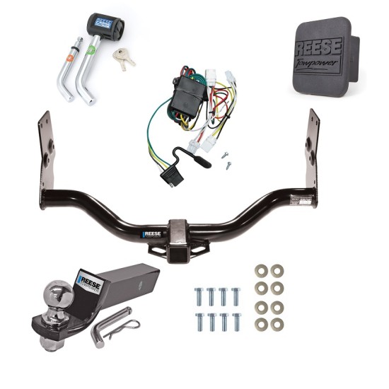 Reese Trailer Tow Hitch For 96-04 Nissan Pathfinder 97-03 Infiniti QX4 Deluxe Package Wiring 2" Ball and Lock