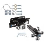 Reese Trailer Tow Hitch Receiver For 03-08 Dodge Ram 1500 2500 3500 w/Tri-Ball Triple Ball 1-7/8" 2" 2-5/16"