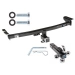 Reese Trailer Tow Hitch Receiver For 2003-2014 Volvo XC90 w/Tri-Ball Triple Ball 1-7/8" 2" 2-5/16"