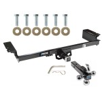 Reese Trailer Tow Hitch Receiver For 04-09 Nissan Quest w/Tri-Ball Triple Ball 1-7/8" 2" 2-5/16"