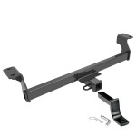 Trailer Tow Hitch For 20-24 Ford Escape (Except Hybrid) Complete Package w/ Wiring Draw Bar and 1-7/8" Ball