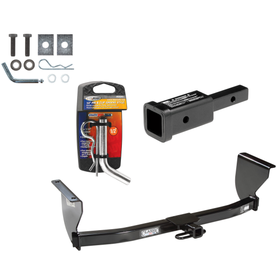 Trailer Tow Hitch For 99-04 Grand Cherokee w/ 2" Adapter and Pin/Clip