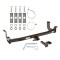 Trailer Tow Hitch For 00-04 Subaru Legacy Outback 1-1/4" Receiver w/ Draw Bar Kit