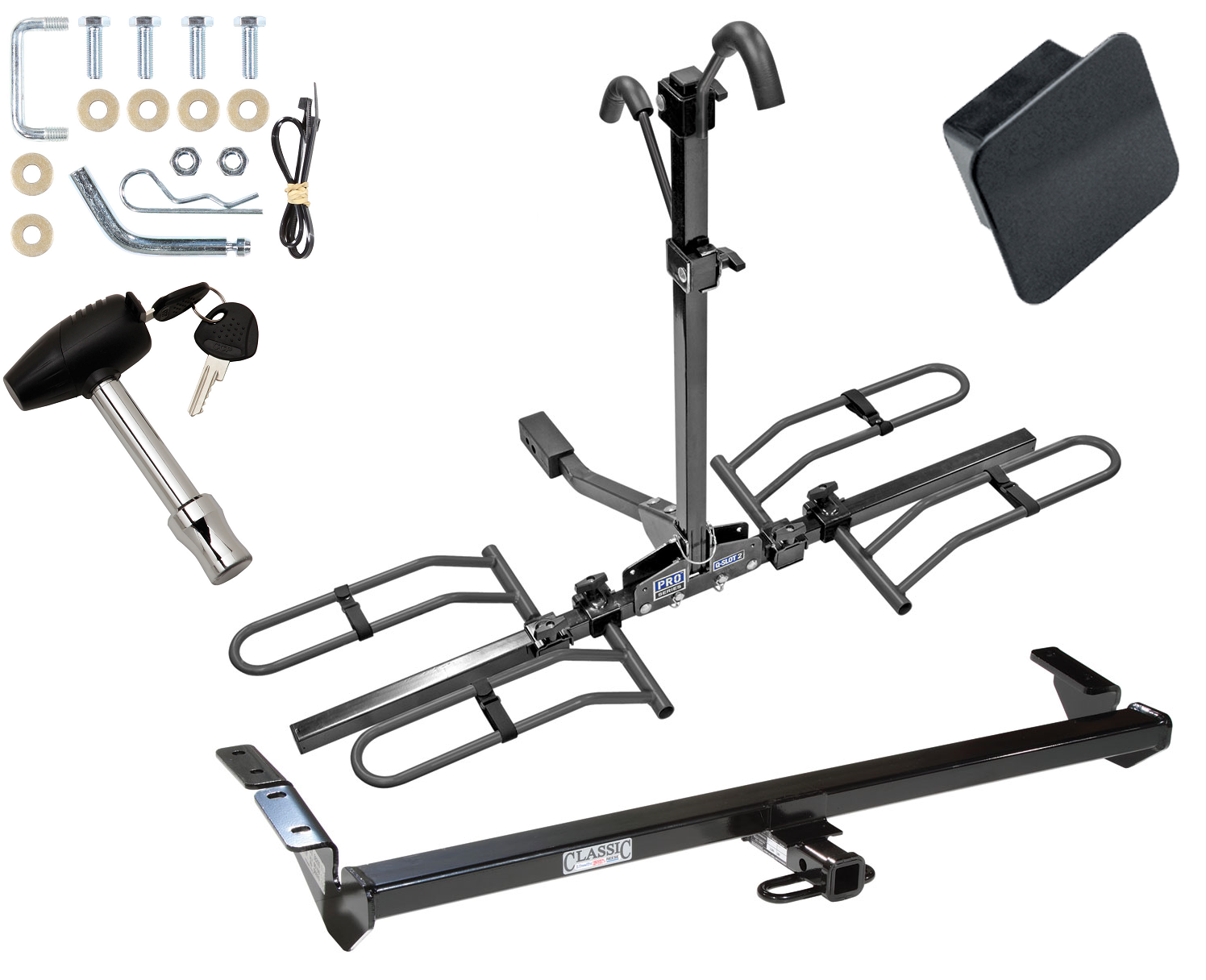 Pro series q cheap slot 2 bike rack