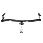 Trailer Tow Hitch For 98-08 Subaru Forester Class 2 Complete Package w/ Wiring Draw Bar Kit and 2" Ball