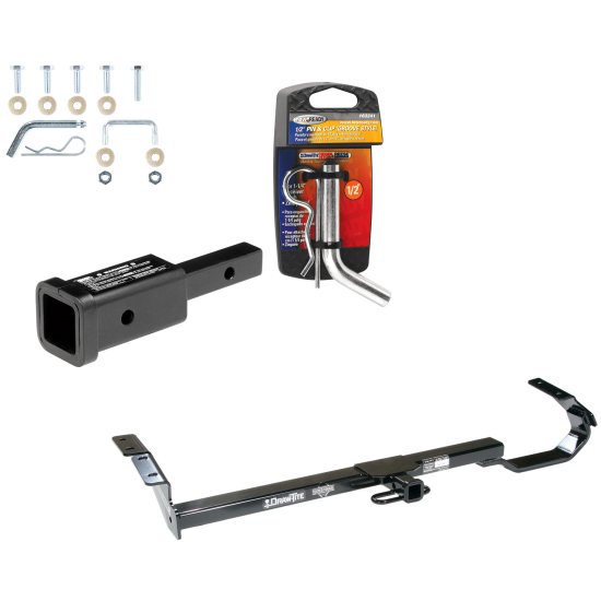 Trailer Tow Hitch For 92-06 Toyota Camry Avalon Solara Lexus ES300 ES330 w/ 2" Adapter and Pin/Clip