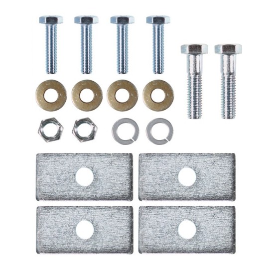 Trailer Tow Hitch Hardware Fastener Kit For 07-12 Lexus ES350 07-11 Toyota Camry 1-1/4" Receiver