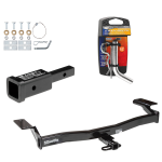 Trailer Tow Hitch For 07-10 Ford Edge Lincoln MKX w/ 2" Adapter and Pin/Clip