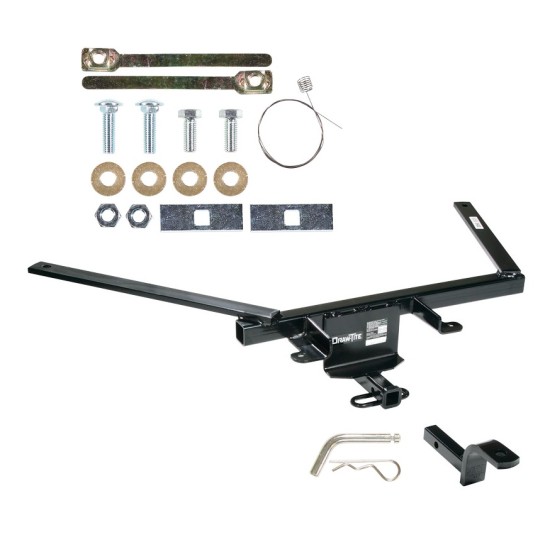 Trailer Tow Hitch For 10-19 Ford Taurus Sedan 1-1/4" Receiver w/ Draw Bar Kit