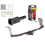 Trailer Tow Hitch For 11-21 Mitsubishi Outlander Sport 11-14 RVR w/ 2" Adapter and Pin/Clip