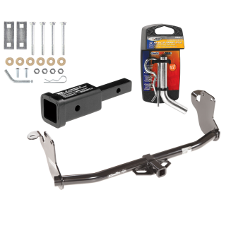 Trailer Tow Hitch For 11-21 Mitsubishi Outlander Sport 11-14 RVR w/ 2" Adapter and Pin/Clip