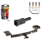 Trailer Tow Hitch For 11-15 Hyundai Tucson 11-16 KIA Sportage w/ 2" Adapter and Pin/Clip