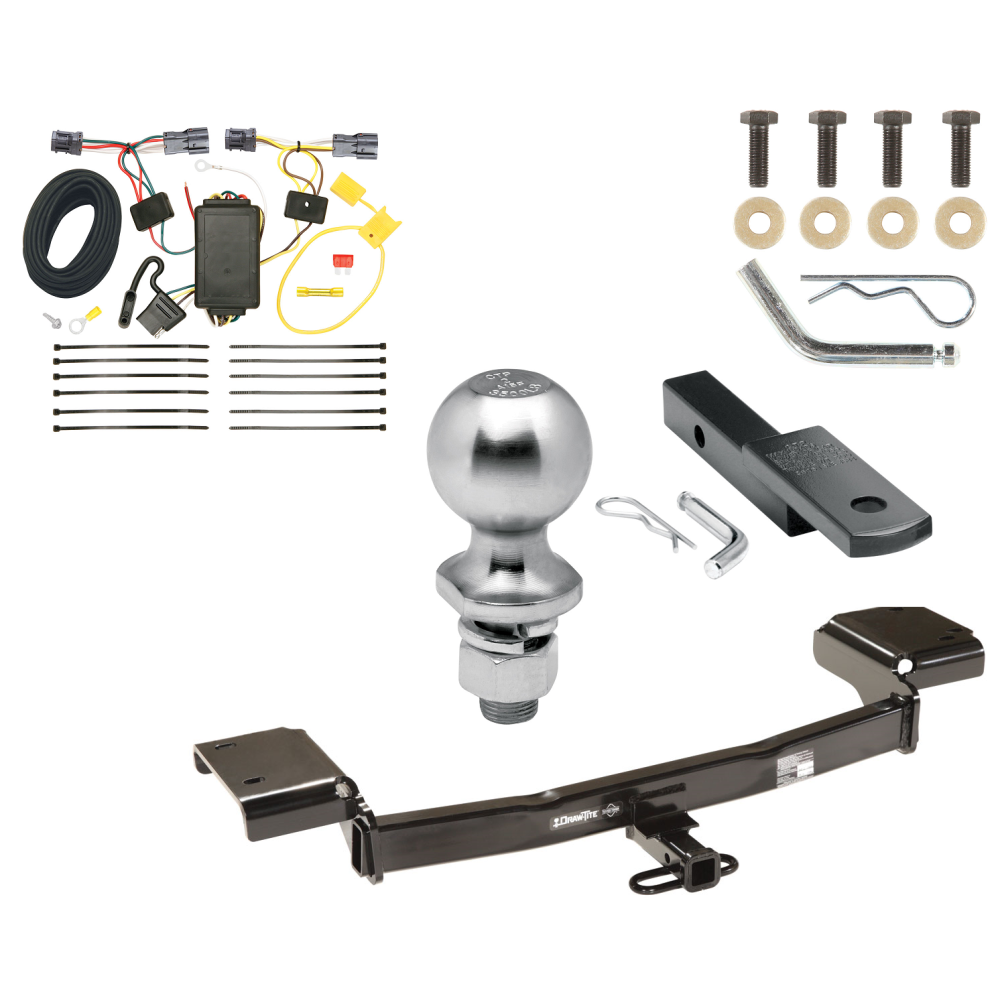 Trailer Tow Hitch For 10-15 Hyundai Tucson Complete Package ...