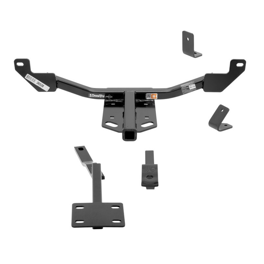 Trailer Tow Hitch For 13-19 Cadillac XTS 14-20 Chevy Impala 13-19 Malibu 10-16 Buick LaCrosse 11-17 Regal w/ Draw Bar Kit