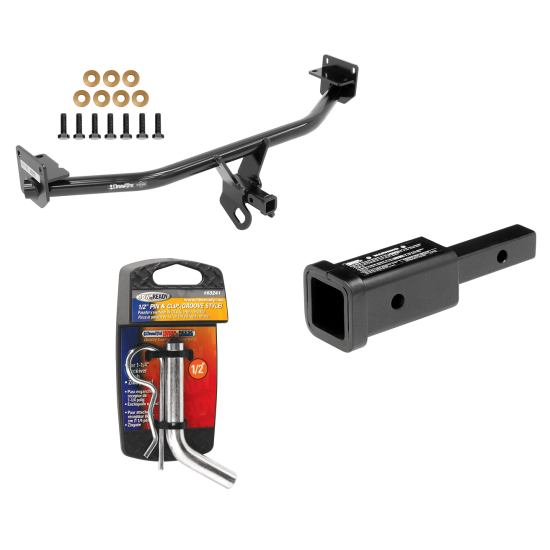 Trailer Tow Hitch For 17-21 KIA Sportage All Styles w/ 2" Adapter and Pin/Clip