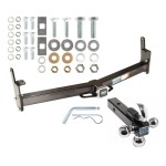 Reese Trailer Tow Hitch Receiver For 91-01 Ford Explorer 91-94 Navajo 97-01 Mountaineer  w/Tri-Ball Triple Ball 1-7/8" 2" 2-5/16"