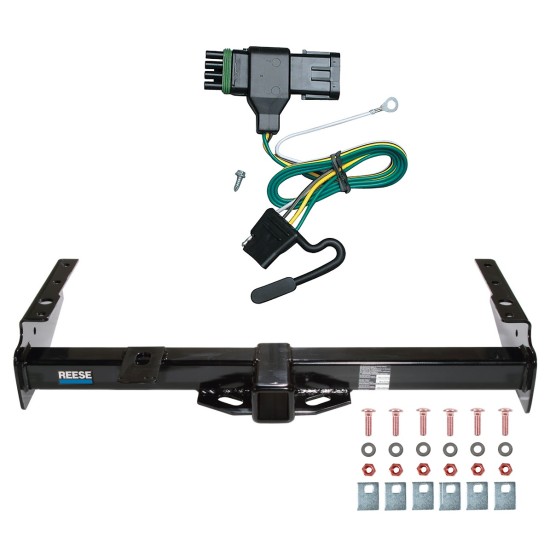 Reese Trailer Tow Hitch For 92-00 Chevy GMC Suburban C/K Blazer Tahoe Yukon w/ Wiring Harness Kit