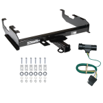 Trailer Tow Hitch For  73-84 Chevy C/K 67-84 GMC C/K w/ 8' Bed w/ Wiring Harness Kit