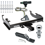 Trailer Tow Hitch For  85-86 88-91 Chevy GMC C/K w/ 8' Bed Complete Package w/ Wiring and 1-7/8" Ball