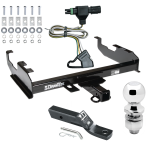 Trailer Tow Hitch For  85-86 88-91 Chevy GMC C/K w/ 8' Bed Complete Package w/ Wiring and 2" Ball