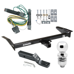 Trailer Tow Hitch For 92-97 Ford Crown Victoria Mercury Grand Marquis Complete Package w/ Wiring and 2" Ball