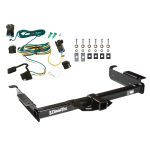 Trailer Tow Hitch For 03-23 Chevy Express GMC Savana 1500 2500 3500 w/ Wiring Harness Kit