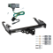 Trailer Tow Hitch For 88-00 Chevy GMC C/K C1500 C2500 C3500 K1500 K2500 K3500 w/ Wiring Harness Kit