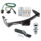 Trailer Tow Hitch For 94-98 Dodge Van B150 B1500 B250 B2500 B350 B3500 Complete Package w/ Wiring and 1-7/8" Ball