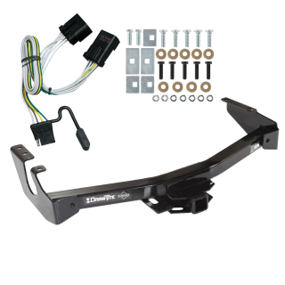 Trailer Tow Hitch For 01-03 Dodge Van Ram 1500 2500 3500 w/ Wiring Harness Kit