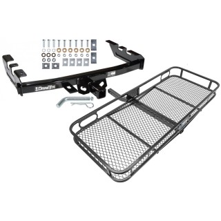 Trailer Tow Hitch For 99-07 Chevy Silverado GMC Sierra 1500 2500 Basket Cargo Carrier Platform w/ Hitch Pin