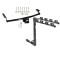 Trailer Tow Hitch w/ 4 Bike Rack For 01-06 Hyundai Santa Fe tilt away adult or child arms fold down carrier