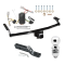 Trailer Tow Hitch For 01-06 Hyundai Santa Fe Complete Package w/ Wiring and 2" Ball