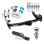 Trailer Tow Hitch For 01-07 Chevy Silverado GMC Sierra 2500 HD 3500 Complete Package w/ Wiring and 1-7/8" Ball