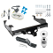 Trailer Tow Hitch For 99-22 F-450 F-550 99-00 F-350 Super Duty Cab and Chassis Complete Package w/ Wiring and 2" Ball