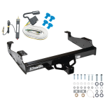 Trailer Tow Hitch For 99-23 F-450 F-550 99-00 F-350 Super Duty Cab and Chassis w/ Wiring Harness Kit