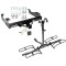 Trailer Tow Hitch For 99-23 F-450 F-550 99-00 F-350 Platform Style 2 Bike Rack Hitch Lock and Cover